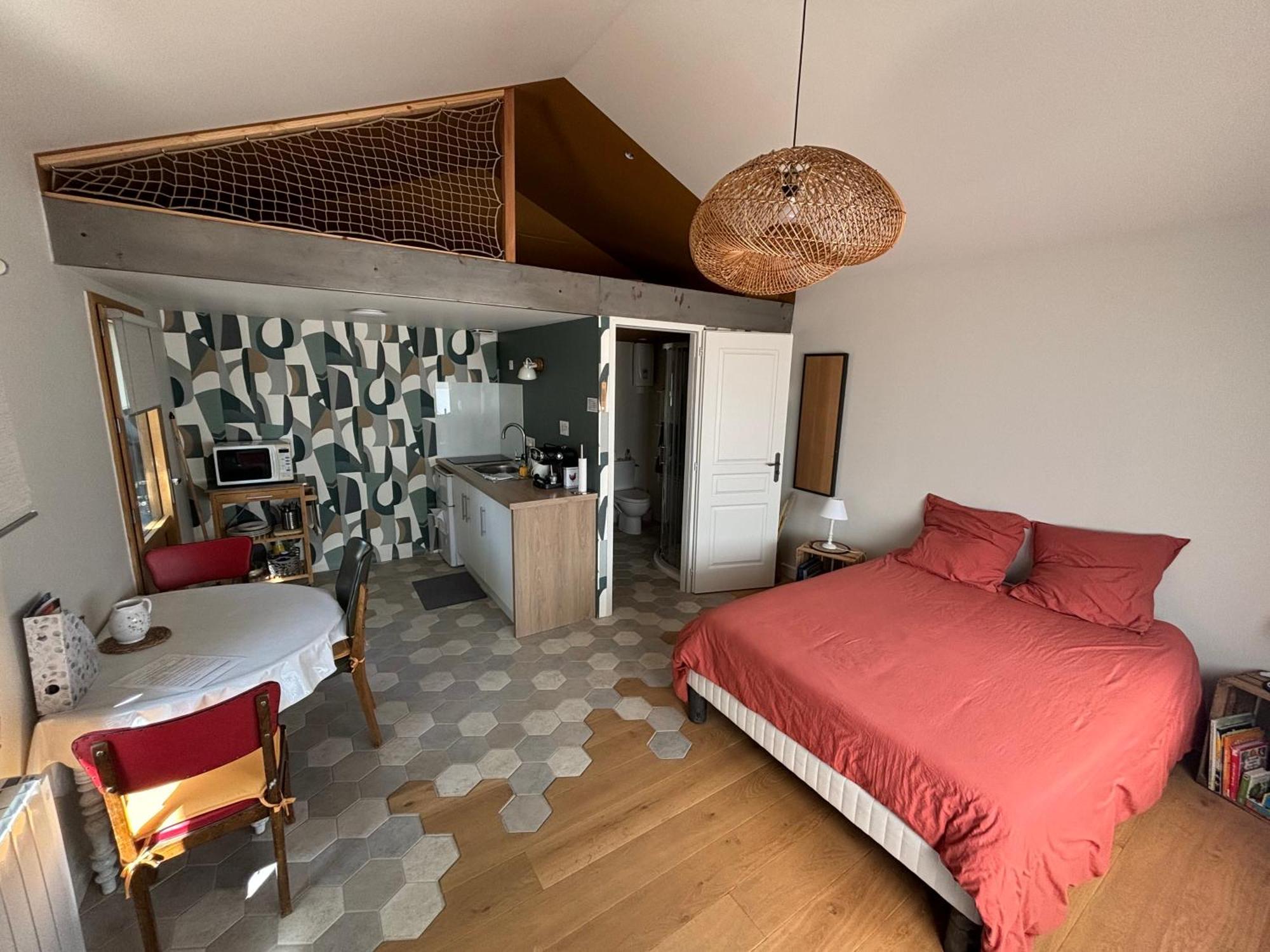 Studio Des Lilas Saint-Benoit  Bagian luar foto